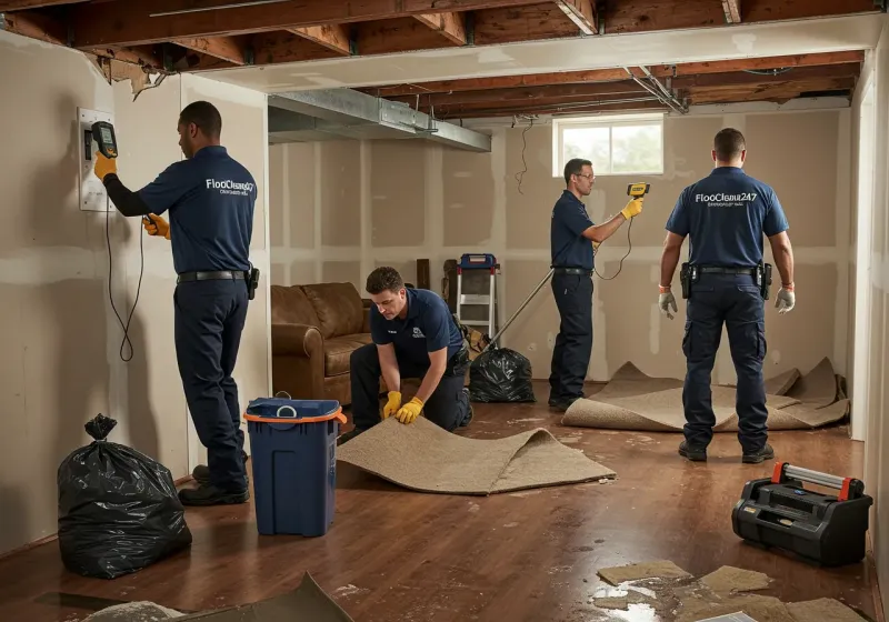 Flood DamageMaterial Assessment and Debris Removal process in Center, CO